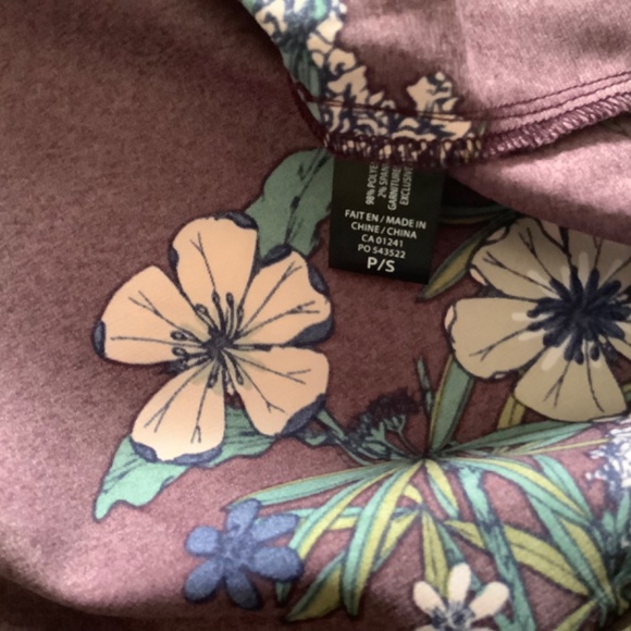 Icรดne (Simons) eggplant floral skirt size S (4-6) - Picture 2 of 6